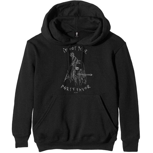 Billie Eilish Unisex Adult Party Favor Hoodie / Black